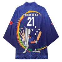 Custom Cricket Samoa East Asia-Pacific Kimono Samoa Storming the Limits - Polynesian Pride