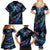 polynesia-ribbon-butterflies-family-matching-summer-maxi-dress-and-hawaiian-shirt-silver-fern-breast-cancer-with-papua-shell-pattern