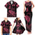 personalised-polynesian-turtle-ribbon-family-matching-tank-maxi-dress-and-hawaiian-shirt-think-pink-breast-cancer-with-pacific-hibiscus