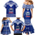 Toa Samoa Christmas Family Matching Mermaid Dress and Hawaiian Shirt Samoa Siva Tau Manuia Le Kerisimasi Blue Vibe LT9 - Polynesian Pride