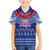 Toa Samoa Christmas Family Matching Off Shoulder Short Dress and Hawaiian Shirt Samoa Siva Tau Manuia Le Kerisimasi Blue Vibe LT9 Son's Shirt Blue - Polynesian Pride