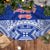 Toa Samoa Christmas Tree Skirt Samoa Siva Tau Manuia Le Kerisimasi Blue Vibe LT9 - Polynesian Pride