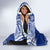 Personalised Toa Samoa Christmas Hooded Blanket Samoa Siva Tau Manuia Le Kerisimasi Blue Vibe LT9 - Polynesian Pride