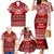 Toa Samoa Christmas Family Matching Mermaid Dress and Hawaiian Shirt Samoa Siva Tau Manuia Le Kerisimasi Red Vibe LT9 - Polynesian Pride