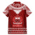 Toa Samoa Christmas Family Matching Mermaid Dress and Hawaiian Shirt Samoa Siva Tau Manuia Le Kerisimasi Red Vibe LT9 - Polynesian Pride