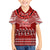 Toa Samoa Christmas Family Matching Off Shoulder Short Dress and Hawaiian Shirt Samoa Siva Tau Manuia Le Kerisimasi Red Vibe LT9 Son's Shirt Red - Polynesian Pride