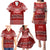 Toa Samoa Christmas Family Matching Puletasi Dress and Hawaiian Shirt Samoa Siva Tau Manuia Le Kerisimasi Red Vibe LT9 - Polynesian Pride