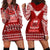 Toa Samoa Christmas Hoodie Dress Samoa Siva Tau Manuia Le Kerisimasi Red Vibe LT9 - Polynesian Pride