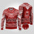 Toa Samoa Christmas Ugly Christmas Sweater Samoa Siva Tau Manuia Le Kerisimasi Red Vibe LT9 Red - Polynesian Pride