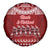 Toa Samoa Christmas Spare Tire Cover Samoa Siva Tau Manuia Le Kerisimasi Red Vibe LT9 - Polynesian Pride