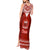 Toa Samoa Christmas Tank Maxi Dress Samoa Siva Tau Manuia Le Kerisimasi Red Vibe LT9 - Polynesian Pride