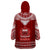 Toa Samoa Christmas Wearable Blanket Hoodie Samoa Siva Tau Manuia Le Kerisimasi Red Vibe LT9 - Polynesian Pride