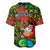 Personalised Vanuatu Joyeux Noel Baseball Jersey Christmas Santas God Yumi LT9 - Polynesian Pride