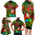 Personalised Vanuatu Joyeux Noel Family Matching Long Sleeve Bodycon Dress and Hawaiian Shirt Christmas Santas God Yumi LT9 - Polynesian Pride