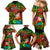 Personalised Vanuatu Joyeux Noel Family Matching Mermaid Dress and Hawaiian Shirt Christmas Santas God Yumi LT9 - Polynesian Pride