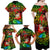 Personalised Vanuatu Joyeux Noel Family Matching Off Shoulder Maxi Dress and Hawaiian Shirt Christmas Santas God Yumi LT9 - Polynesian Pride