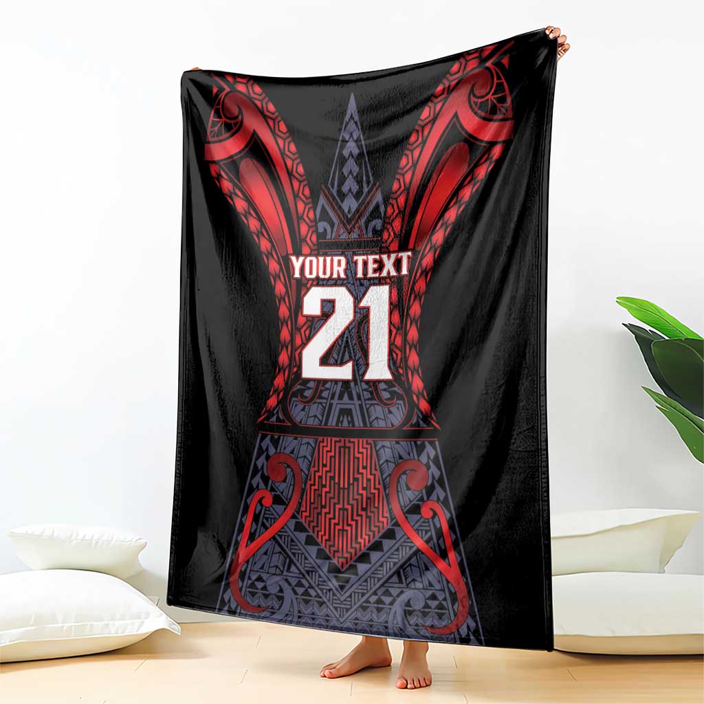 Custom New Zealand Blanket Maori Kiwiana Pattern Tukutuku Motif LT9 - Polynesian Pride