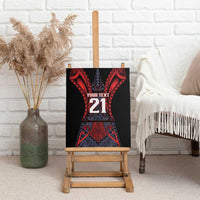 Custom New Zealand Canvas Wall Art Maori Kiwiana Pattern Tukutuku Motif LT9 - Polynesian Pride