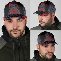 New Zealand Classic Cap Maori Kiwiana Pattern Tukutuku Motif LT9 - Polynesian Pride