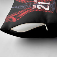 Custom New Zealand Pillow Cover Maori Kiwiana Pattern Tukutuku Motif LT9 - Polynesian Pride