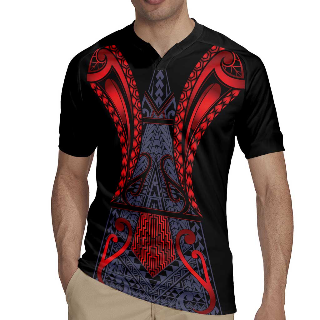 Custom New Zealand Rugby Jersey Maori Kiwiana Pattern Tukutuku Motif LT9 - Polynesian Pride