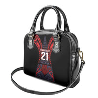 Custom New Zealand Shoulder Handbag Maori Kiwiana Pattern Tukutuku Motif LT9 - Polynesian Pride