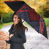 Custom New Zealand Umbrella Maori Kiwiana Pattern Tukutuku Motif LT9 - Polynesian Pride