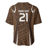 Custom Oceania Football Bula Fiji Baseball Jersey Polynesian Tribal Pattern LT9 - Polynesian Pride