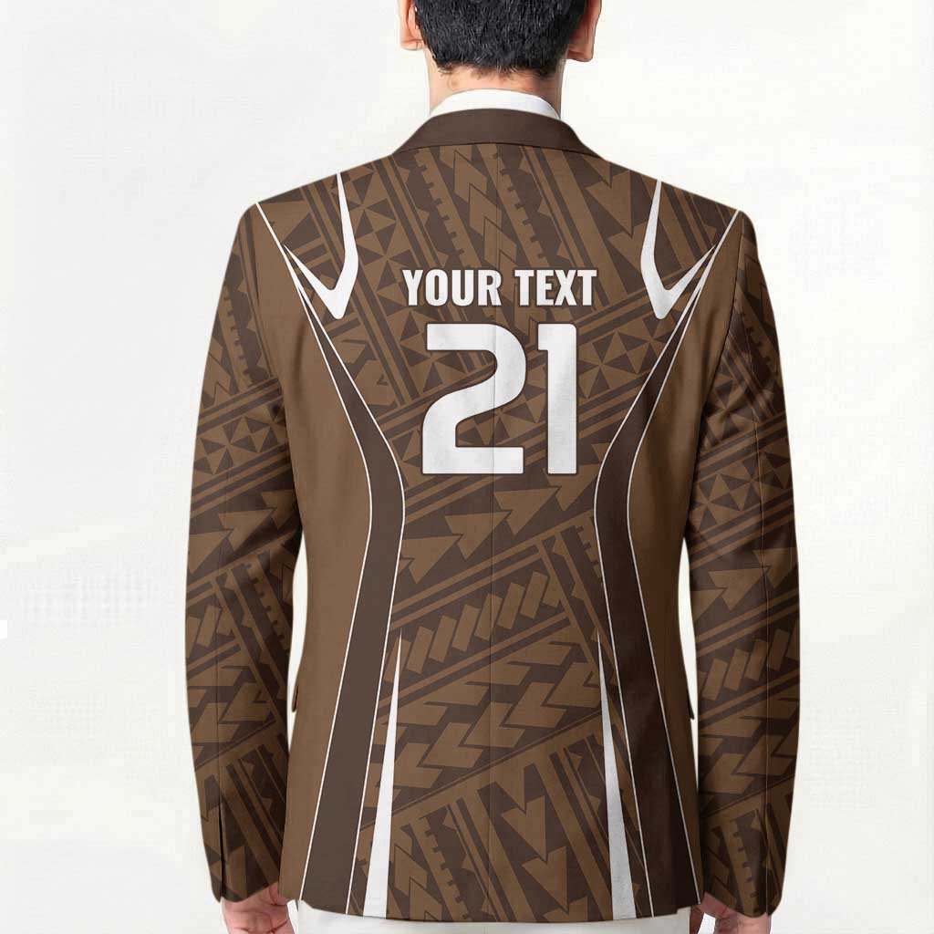 Custom Oceania Football Bula Fiji Blazer Polynesian Tribal Pattern LT9 - Polynesian Pride