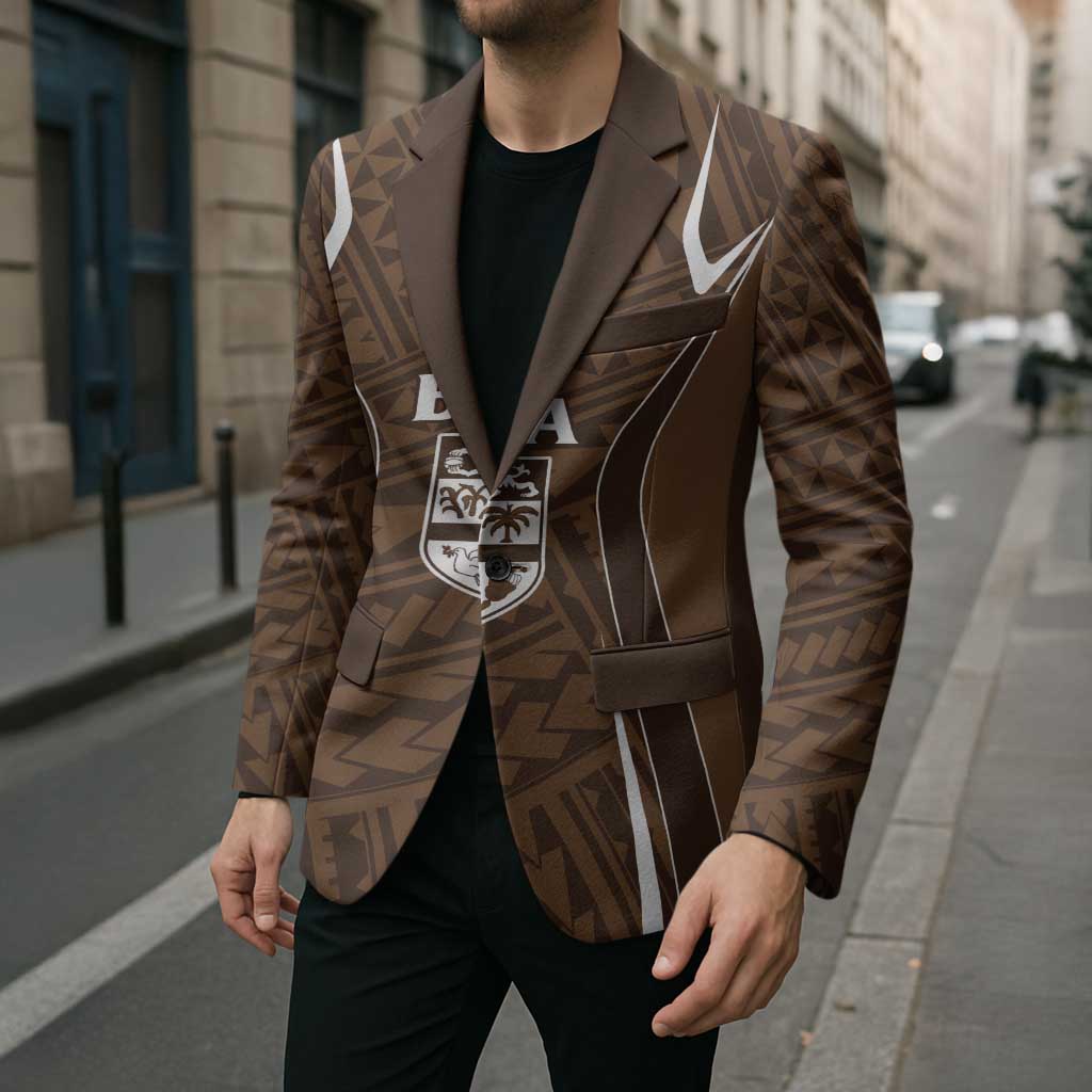 Custom Oceania Football Bula Fiji Blazer Polynesian Tribal Pattern LT9 - Polynesian Pride