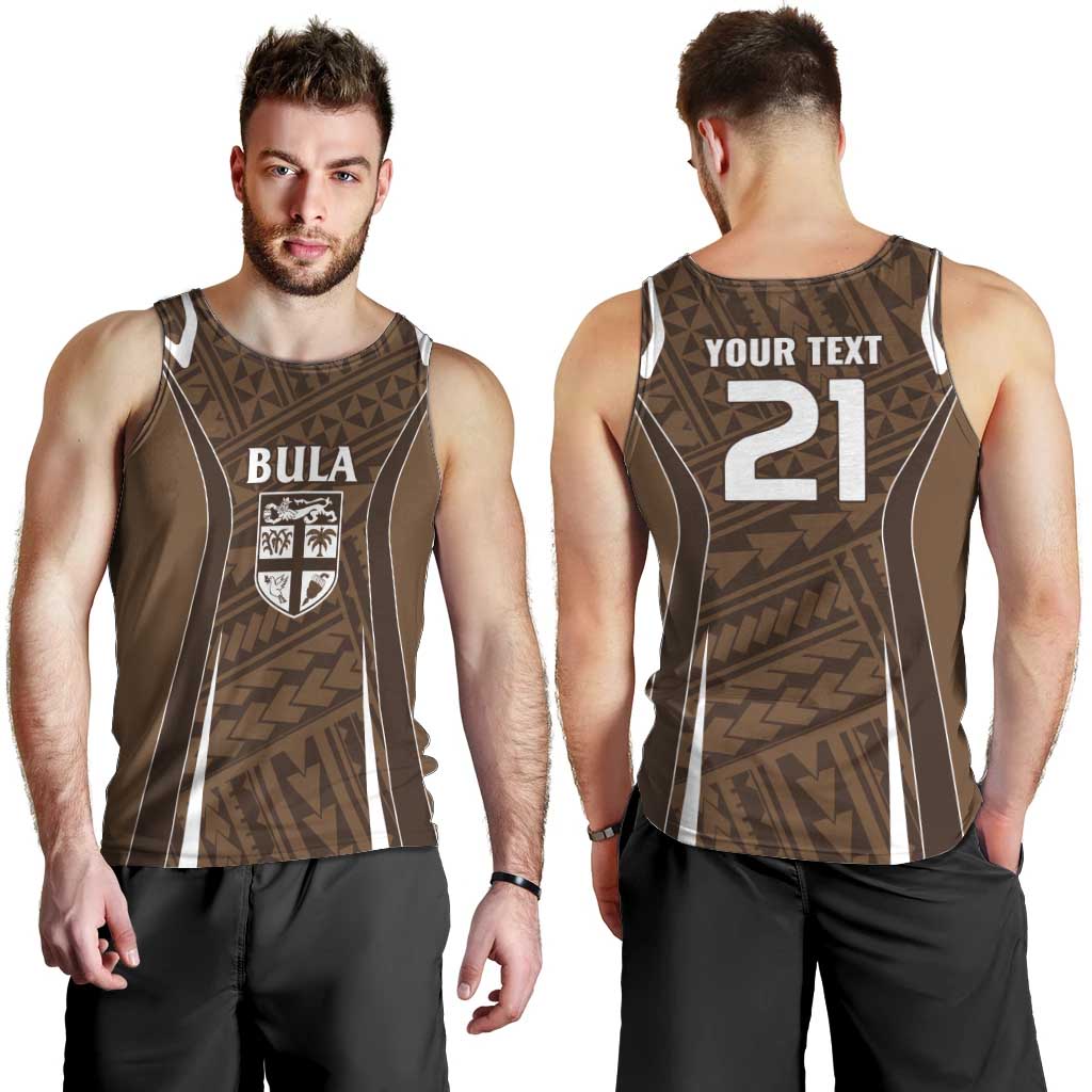 Custom Oceania Football Bula Fiji Men Tank Top Polynesian Tribal Pattern LT9 - Polynesian Pride