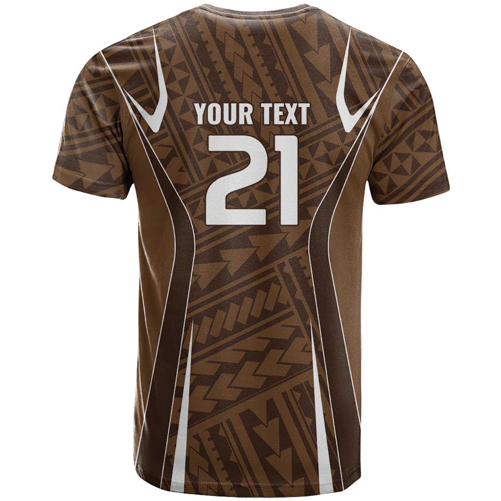 Custom Oceania Football Bula Fiji T Shirt Polynesian Tribal Pattern LT9 - Polynesian Pride