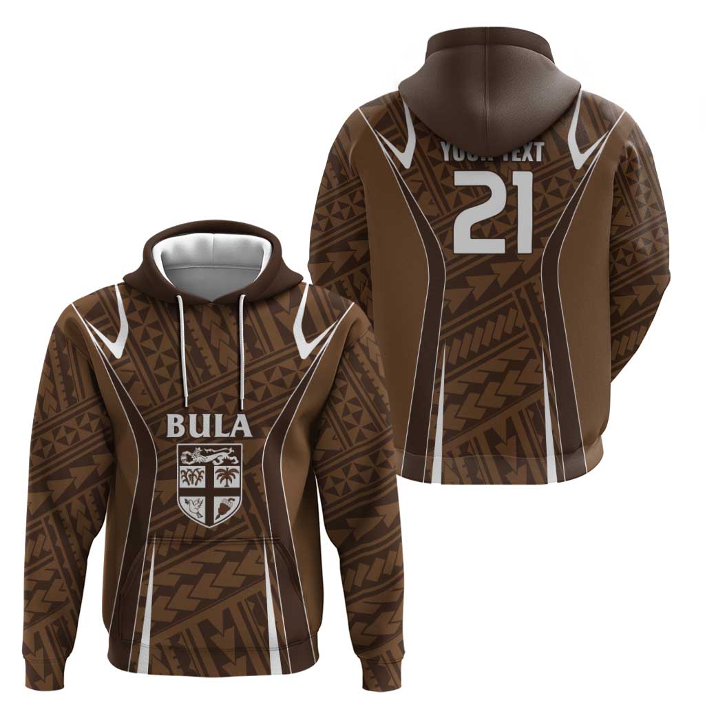 Custom Oceania Football Bula Fiji Zip Hoodie Polynesian Tribal Pattern LT9 - Polynesian Pride