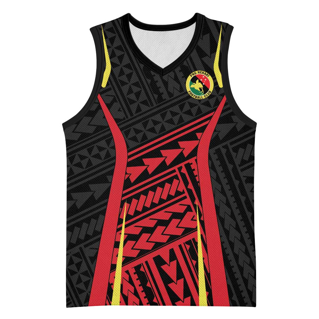 Custom Oceania Football Papua New Guinea Basketball Jersey Polynesian Tribal Pattern LT9 Unisex Red - Polynesian Pride
