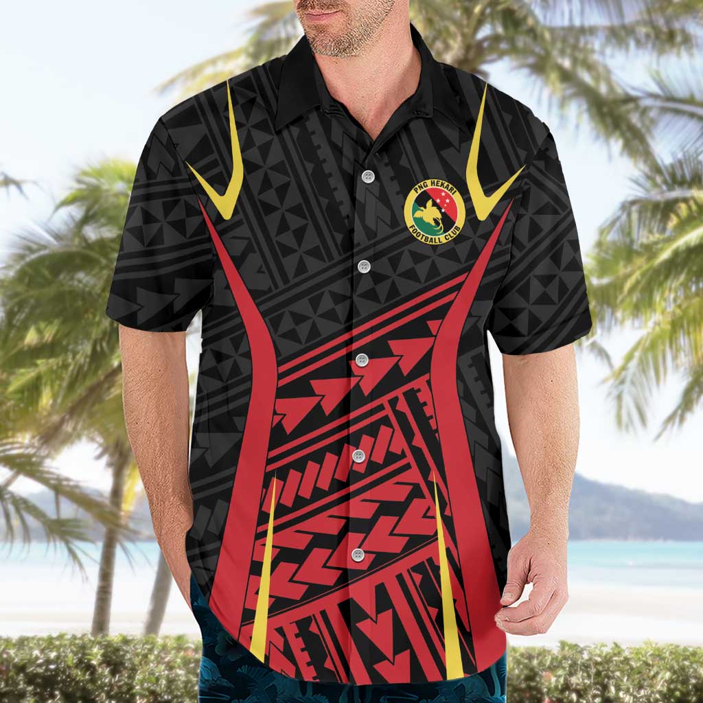 Custom Oceania Football Papua New Guinea Hawaiian Shirt Polynesian Tribal Pattern