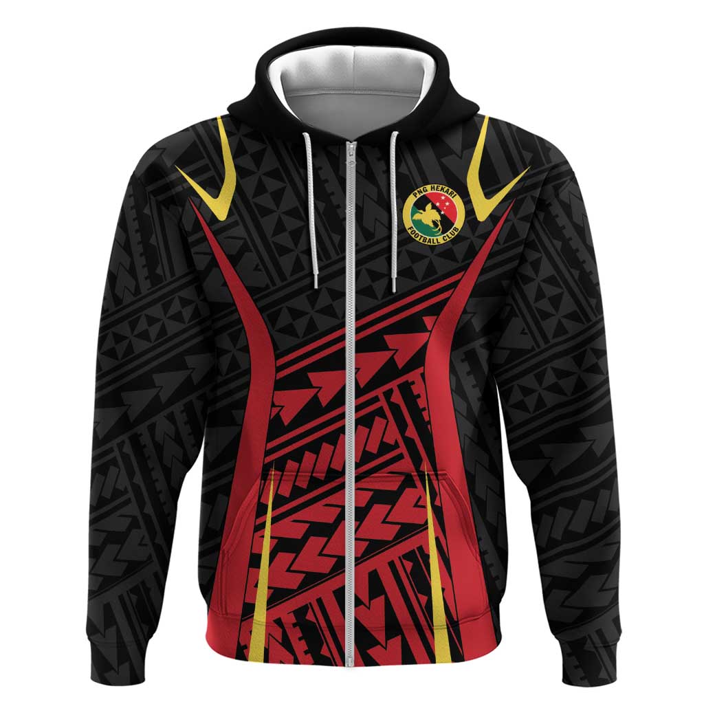 Custom Oceania Football Papua New Guinea Hoodie Polynesian Tribal Pattern