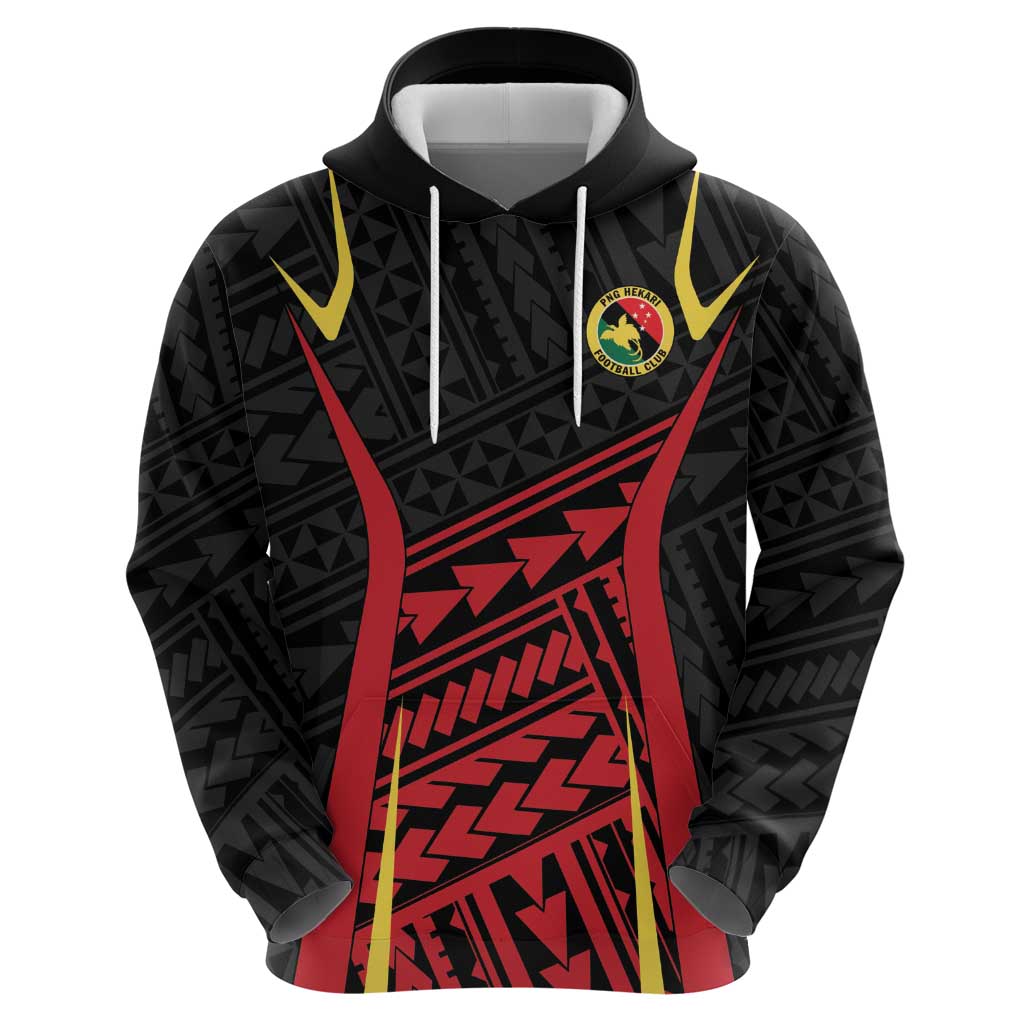 Custom Oceania Football Papua New Guinea Hoodie Polynesian Tribal Pattern