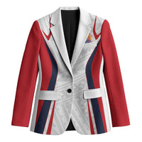 Custom Oceania Football Tahiti Blazer Polynesian Tribal Pattern