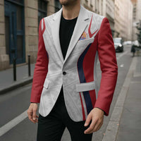 Custom Oceania Football Tahiti Blazer Polynesian Tribal Pattern