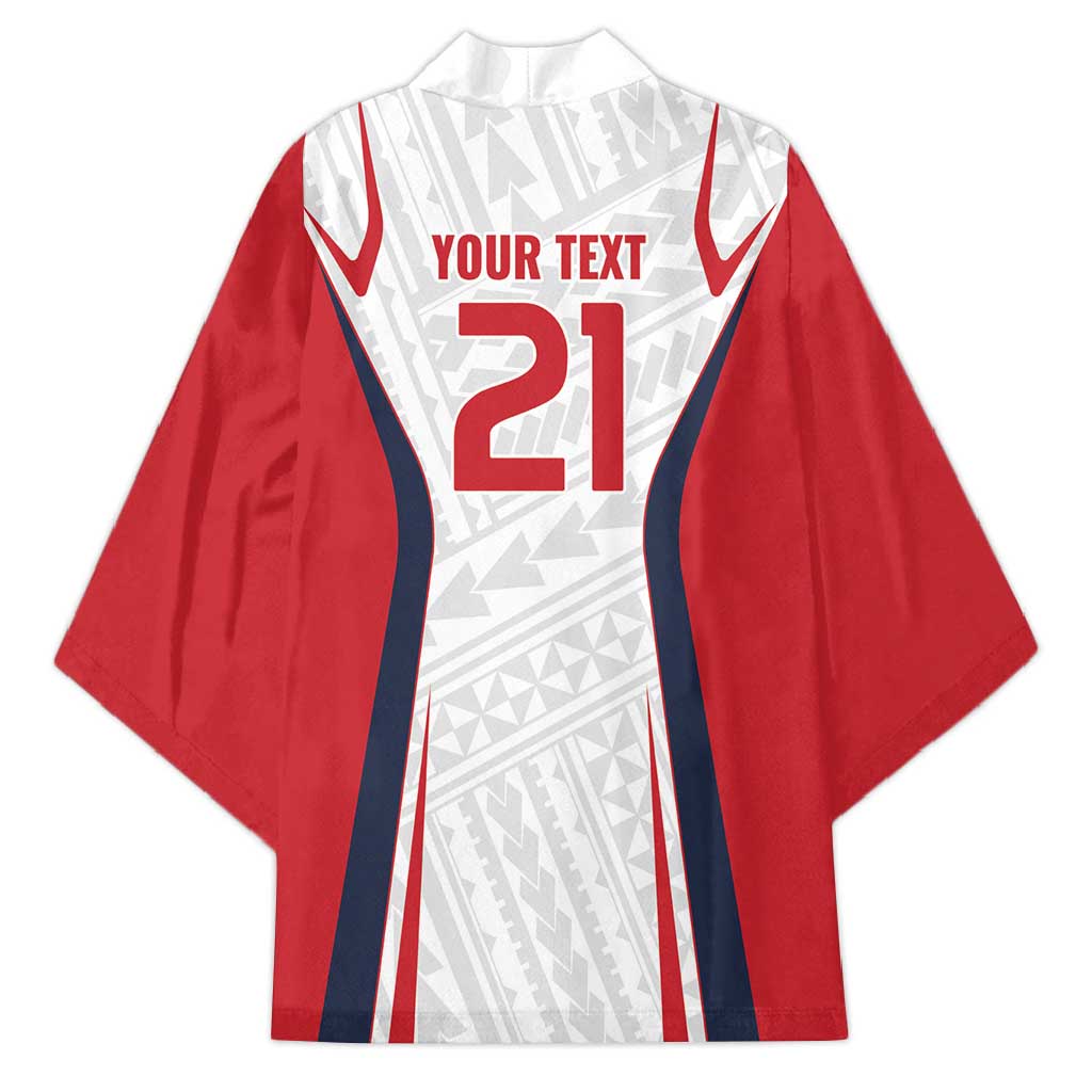 Custom Oceania Football Tahiti Kimono Polynesian Tribal Pattern