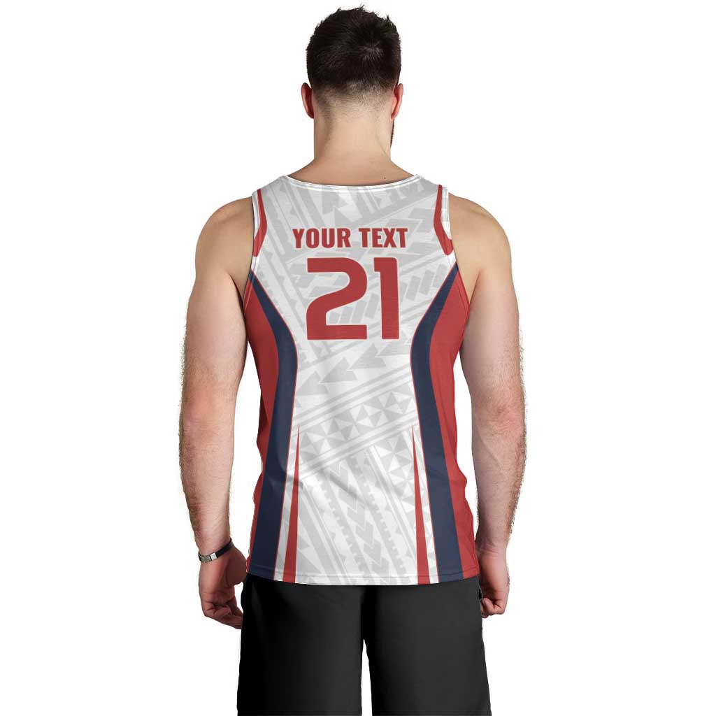 Custom Oceania Football Tahiti Men Tank Top Polynesian Tribal Pattern LT9 - Polynesian Pride