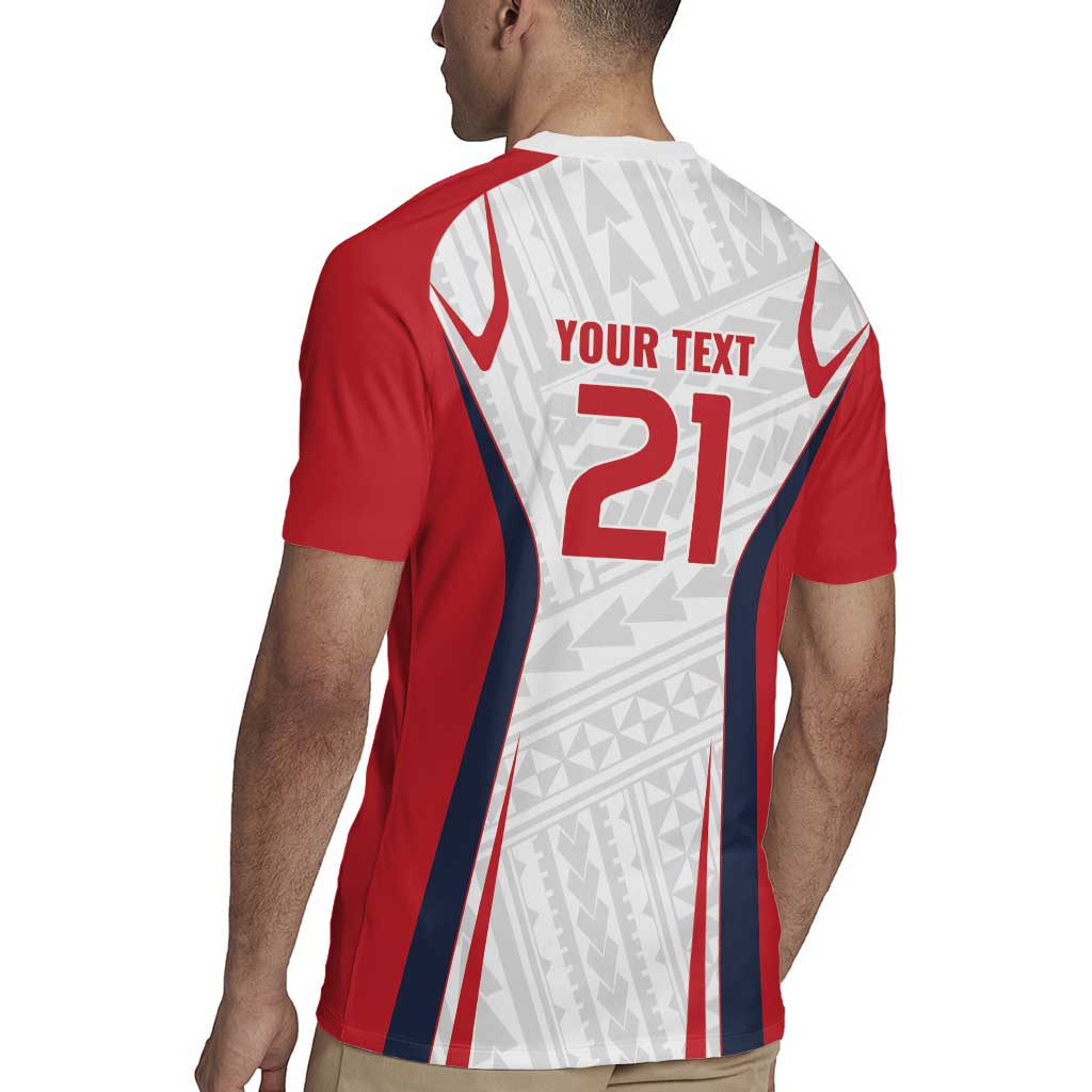 Custom Oceania Football Tahiti Rugby Jersey Polynesian Tribal Pattern LT9 - Polynesian Pride