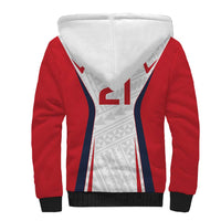 Custom Oceania Football Tahiti Sherpa Hoodie Polynesian Tribal Pattern LT9 - Polynesian Pride