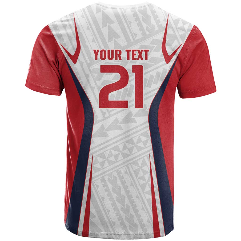 Custom Oceania Football Tahiti T Shirt Polynesian Tribal Pattern LT9 - Polynesian Pride