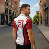 Custom Oceania Football Tahiti Zipper Polo Shirt Polynesian Tribal Pattern LT9 - Polynesian Pride