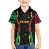 Custom Oceania Football Vanuatu Hawaiian Shirt Polynesian Tribal Pattern