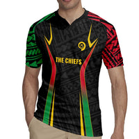 Custom Oceania Football Vanuatu Rugby Jersey Polynesian Tribal Pattern LT9 - Polynesian Pride