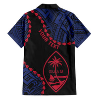 Personalized Guam 80th Anniversary Liberation Day Family Matching Puletasi and Hawaiian Shirt Guahan Basic Seal