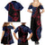 Personalized Guam 80th Anniversary Liberation Day Family Matching Summer Maxi Dress and Hawaiian Shirt Guahan Basic Seal