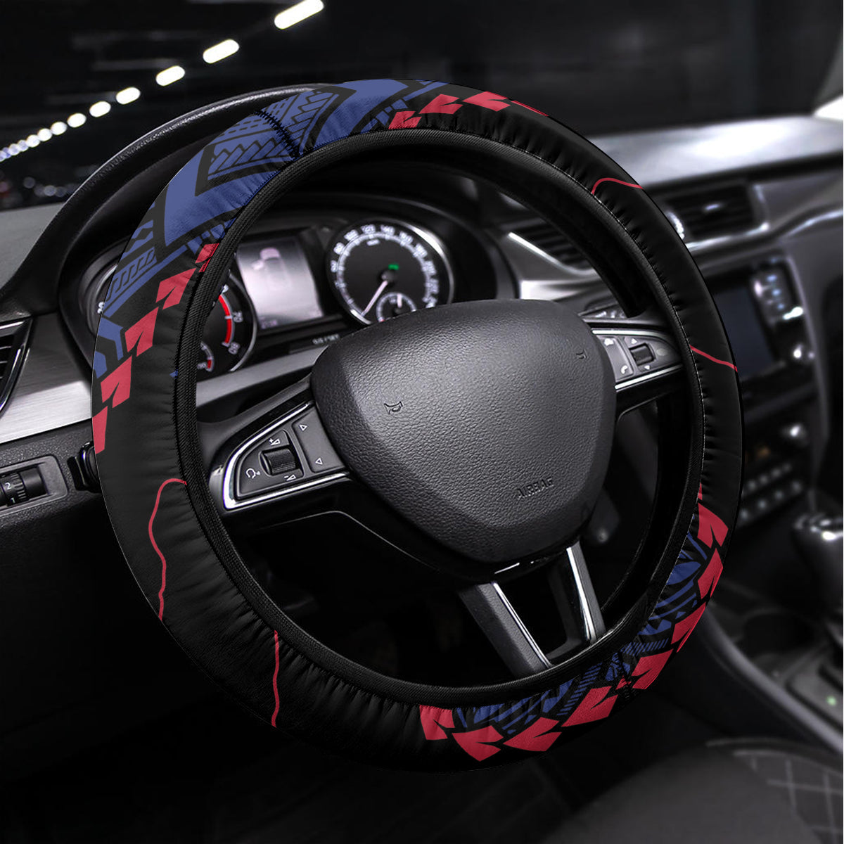 Guam 80th Anniversary Liberation Day Steering Wheel Cover Guahan Basic Seal